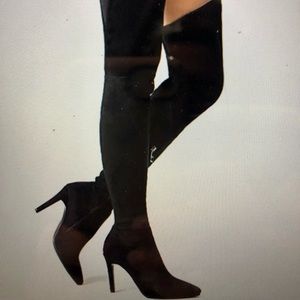 Women’s Suede Thigh High Over the Knee Boots
